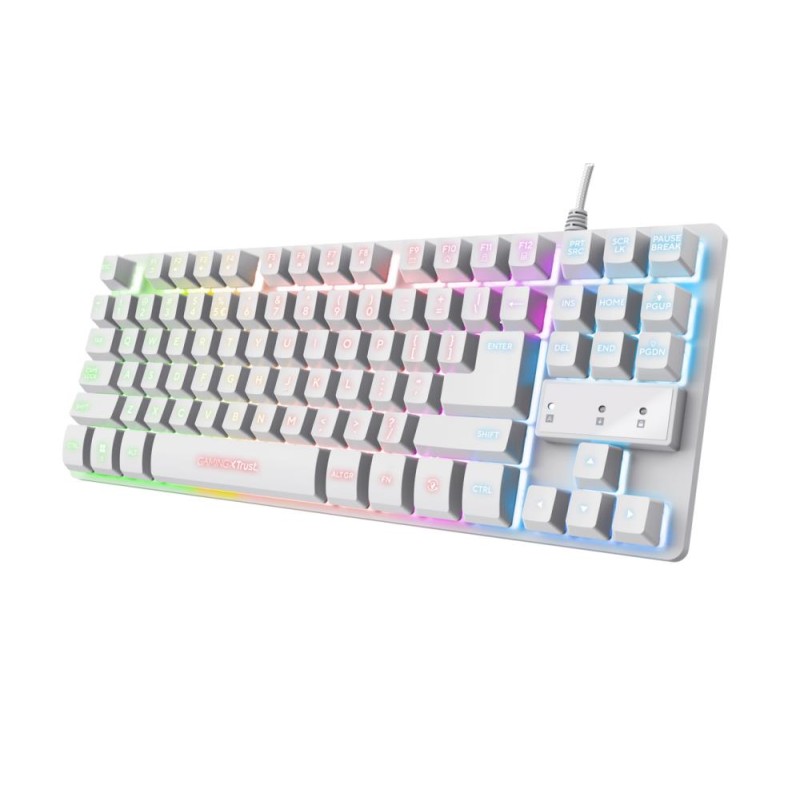 KEYBOARD USB GXT833W THADO/ENG 24737 TRUST KEYBOARD USB GXT833W THADO/ENG 24737 TRUST